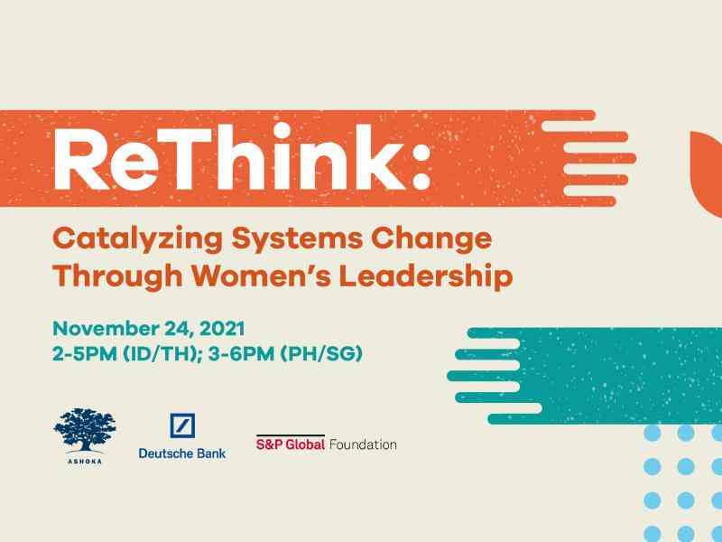 Horizontal banner of ReThink event